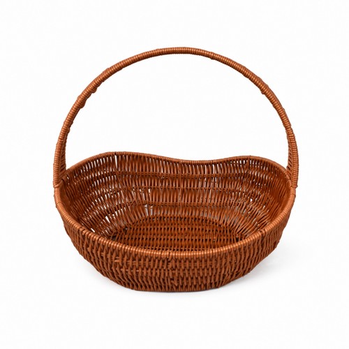 Boat shaped basket with handle - boat-shaped,