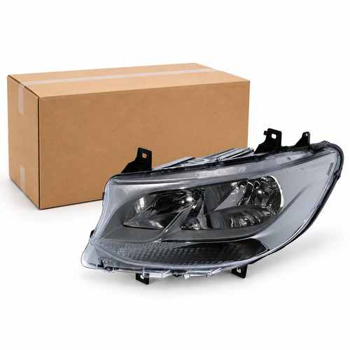 Front left headlight - front,