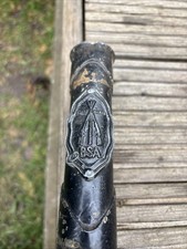 BSA 1950s Bicycle Head Badge