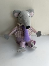 NO SOUND: Bagpuss Musical mouse Singing Soft Toy Plush Rare