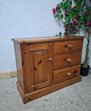 Solid Pine Small Side Unit