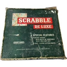 Scrabble Deluxe Vintage Board