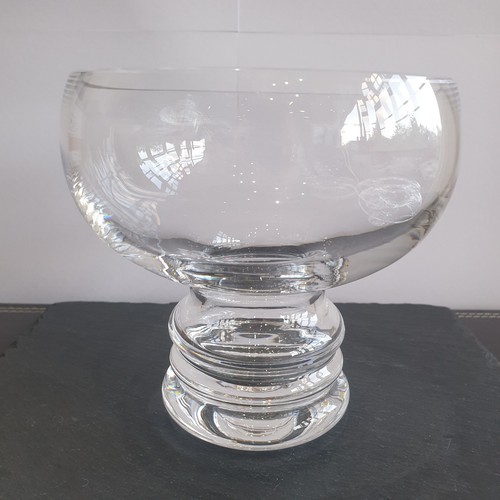 Heavy crystal glass pedestal - heavy,