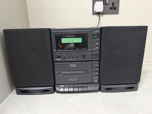 Vintage matsui mch650 - matsui, mini