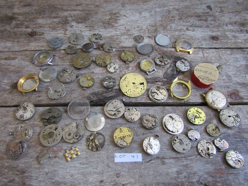 Antique job lot watchmakers - lot,