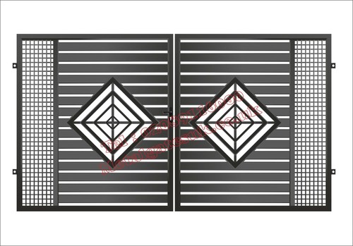 Driveway gates composite wood - gates/composite,