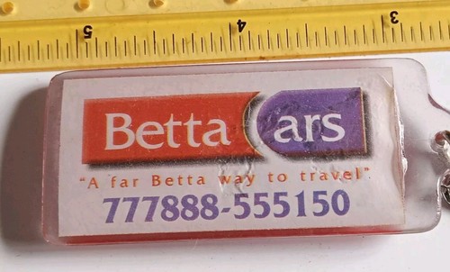 Vintage old keyring - car, motor
