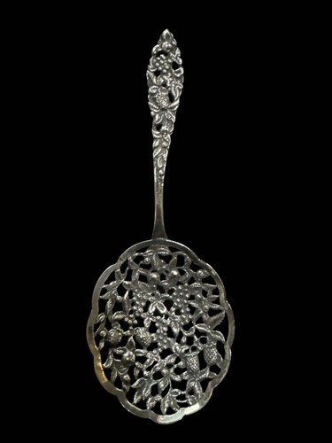 Antique solid silver large - antique,