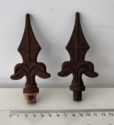 Salvaged cast iron arrow - salvaged,