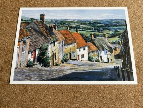 Unused postcard gold hill - unused,