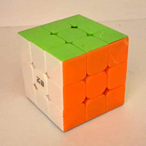 3x3x3 stickerless multicolour - 3x3x3,