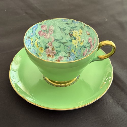 Shelley tea cup saucer - tea, &