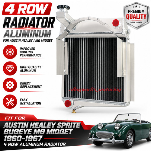 Rows radiator aluminum for - rows,