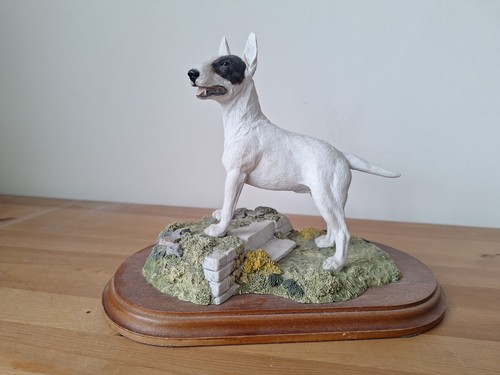 Bull terrier statue - bull,