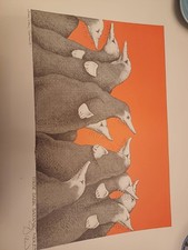 Signed Simon Drew, those dark satanic moles