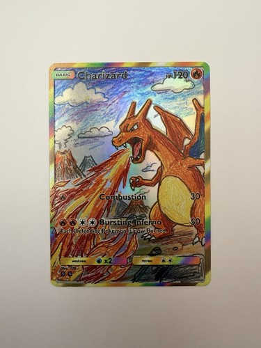 Charizard custom fan - charizard, card