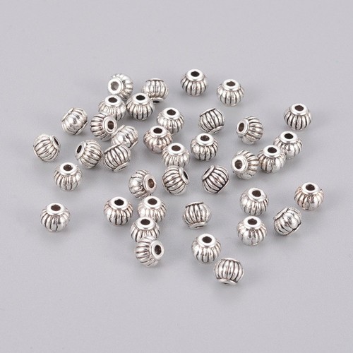 Tibetan silver spacer beads - tibetan,