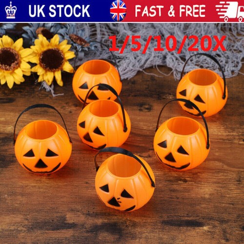 20pcs pumpkin bucket - pumpkin,