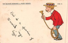 POSTCARD THE BAZAAR EXCHANGE &