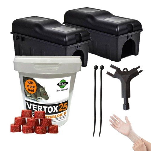 Rat discreet bait - bait, box