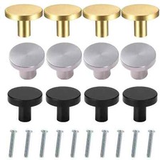 10Pcs Solid Door Knobs Cabinet
