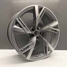AUDI RS6 22" GREY DIAMOND CUT ALLOY WHEEL RIM 10.5J OEM 4K0601025T GENUINE X1