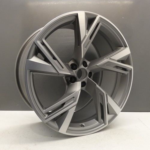 Audi rs6 grey diamond cut - audi, 22"