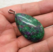 Fashion red green zoisite - green,