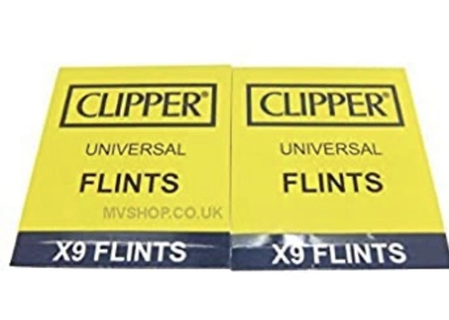 Clipper lighter flints - 18, x