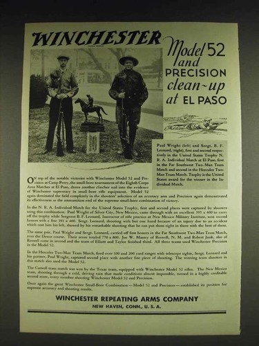 1932 winchester model rilfe - 52,
