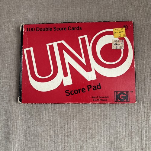 Vintage 1978 uno - uno, game