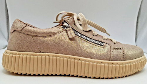 Pavers gold sparkly - , leather