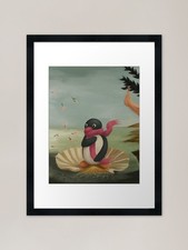 The birth pingu framed art - the, of