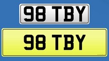 98 TBY Cherished Number Plate