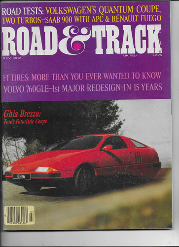 Road track magazine - road,