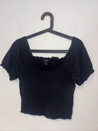 New look black top features - new,