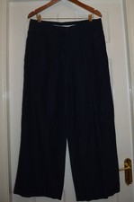 M&S Autograph Navy Blue Wide