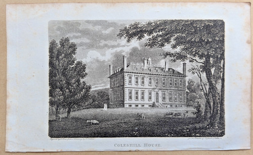Coleshill house antique - house,