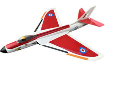 Hawker Hunter RC Plane 25" Span electric Motor vintage made