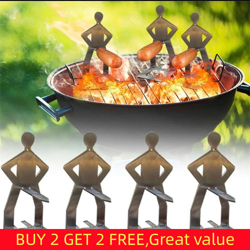 Bbq stainles steel rack - steel, roster