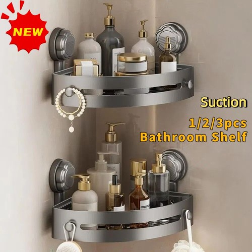 Bathroom corner shower suction - bathroom,