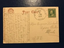 Post stamps 1 C Benjamin