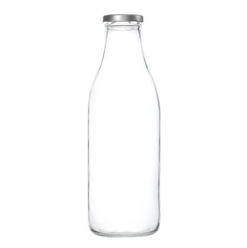 Glass milk bottle - 1l,