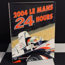 2004 LE MANS 24 HOURS OFFICIAL YEARBOOK ANNUAL ENGLISH AUDI R8 GOH KRISTENSEN