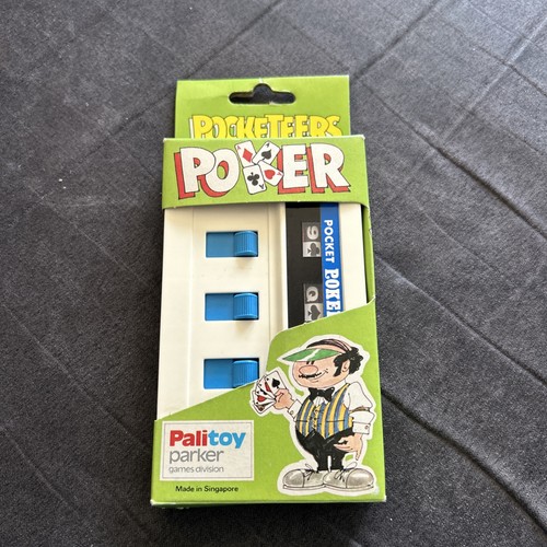 Palitoy pocketeers poker 1976 - pocketeers,