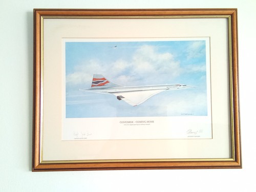 Concorde coming home - ", home"