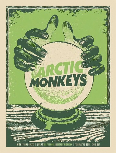 Arctic monkeys poster 260gsm - monkeys,