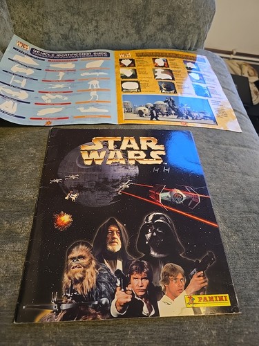 Star wars panini sticker album - panini,
