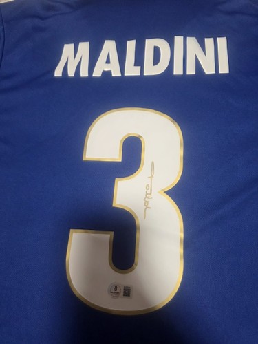 Paolo maldini signed italy - paolo,