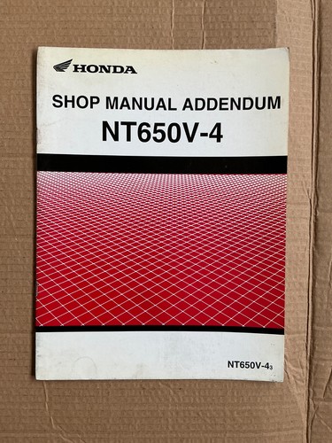 Genuine honda workshop - genuine,